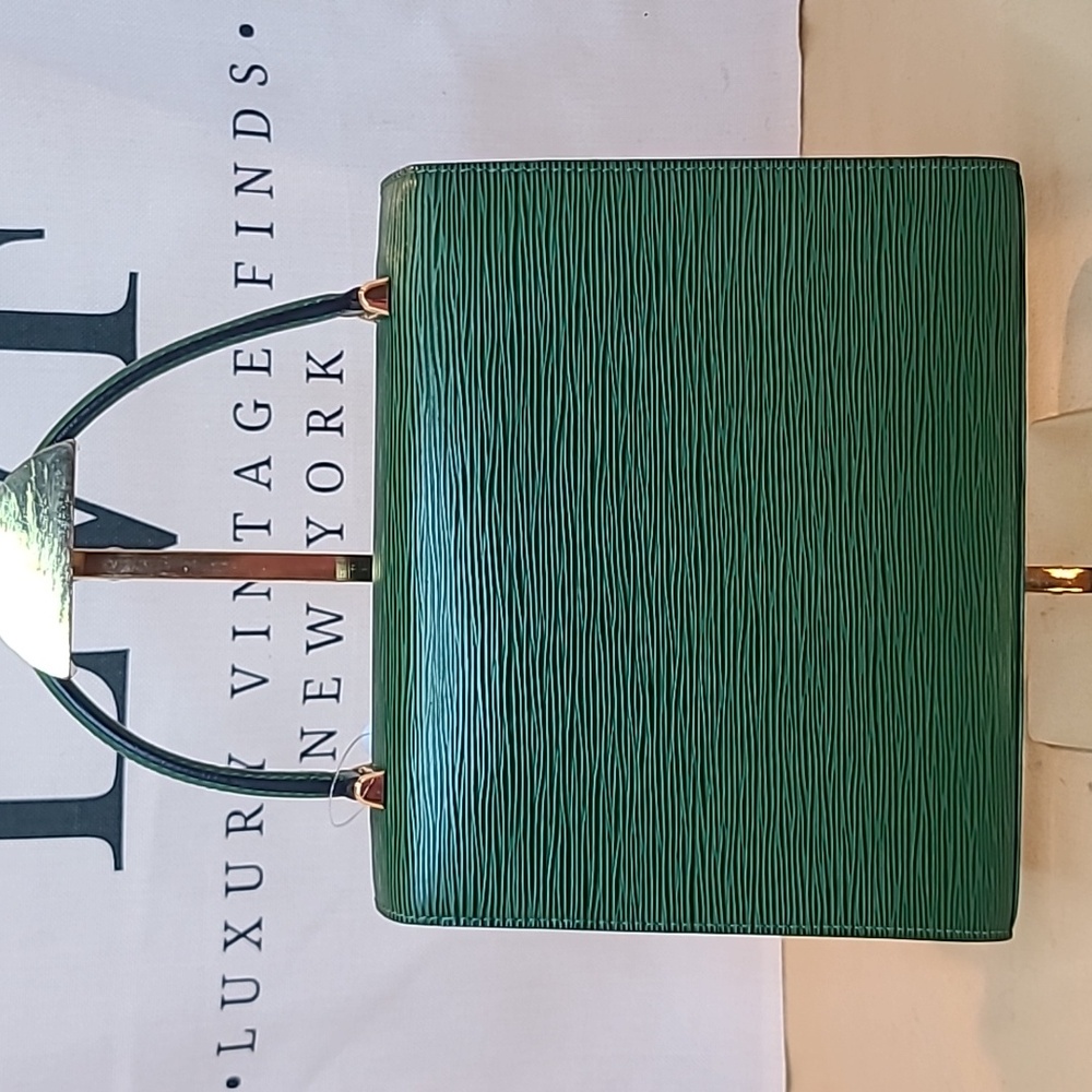 LOUIS VUITTON ULTRA RARE VINTAGE 1994 EPI LEATHER MALESHERBES BAG EXCELLENT COND - Picture 7 of 17